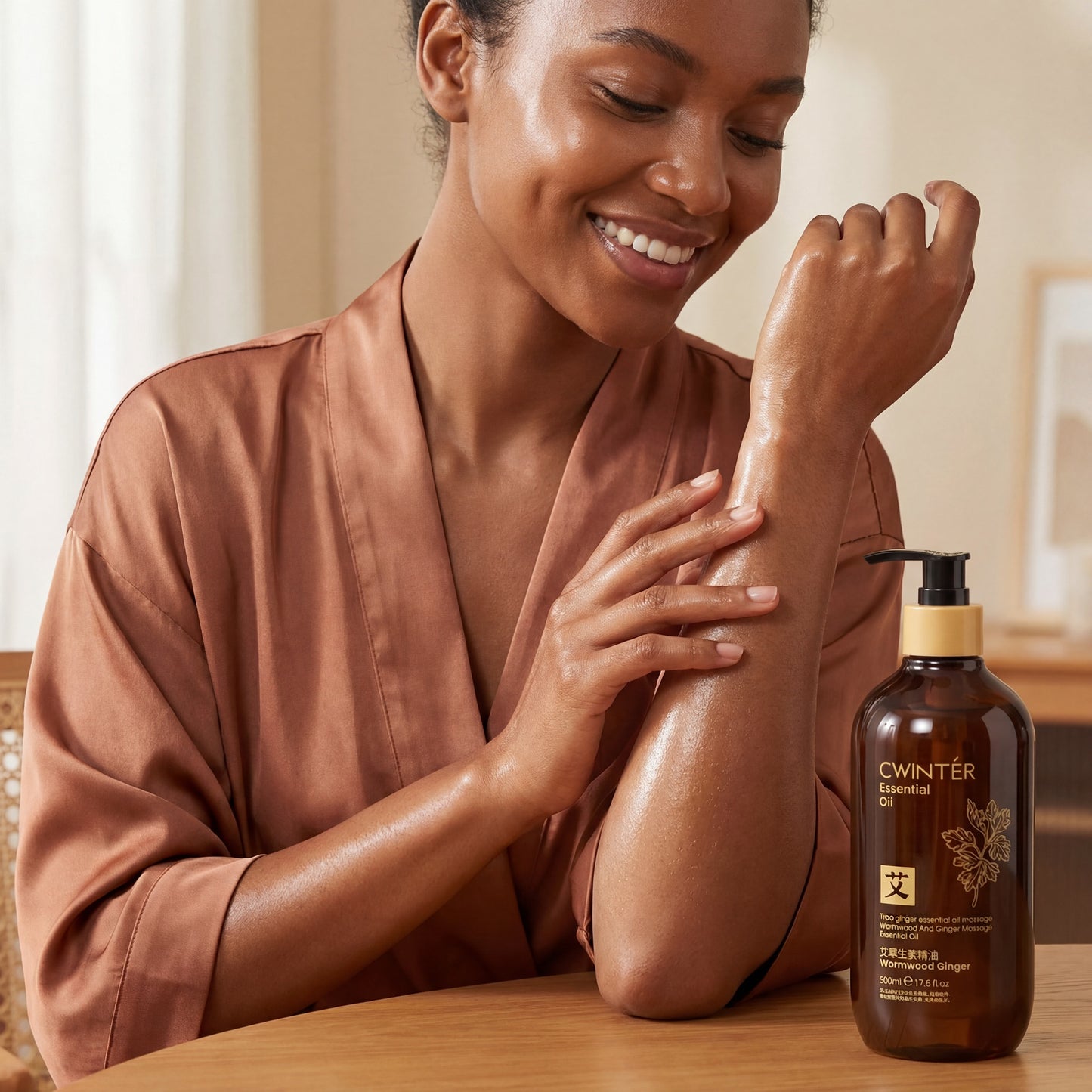 Ginger Essential Oil 500ml for Body Care and Moisture